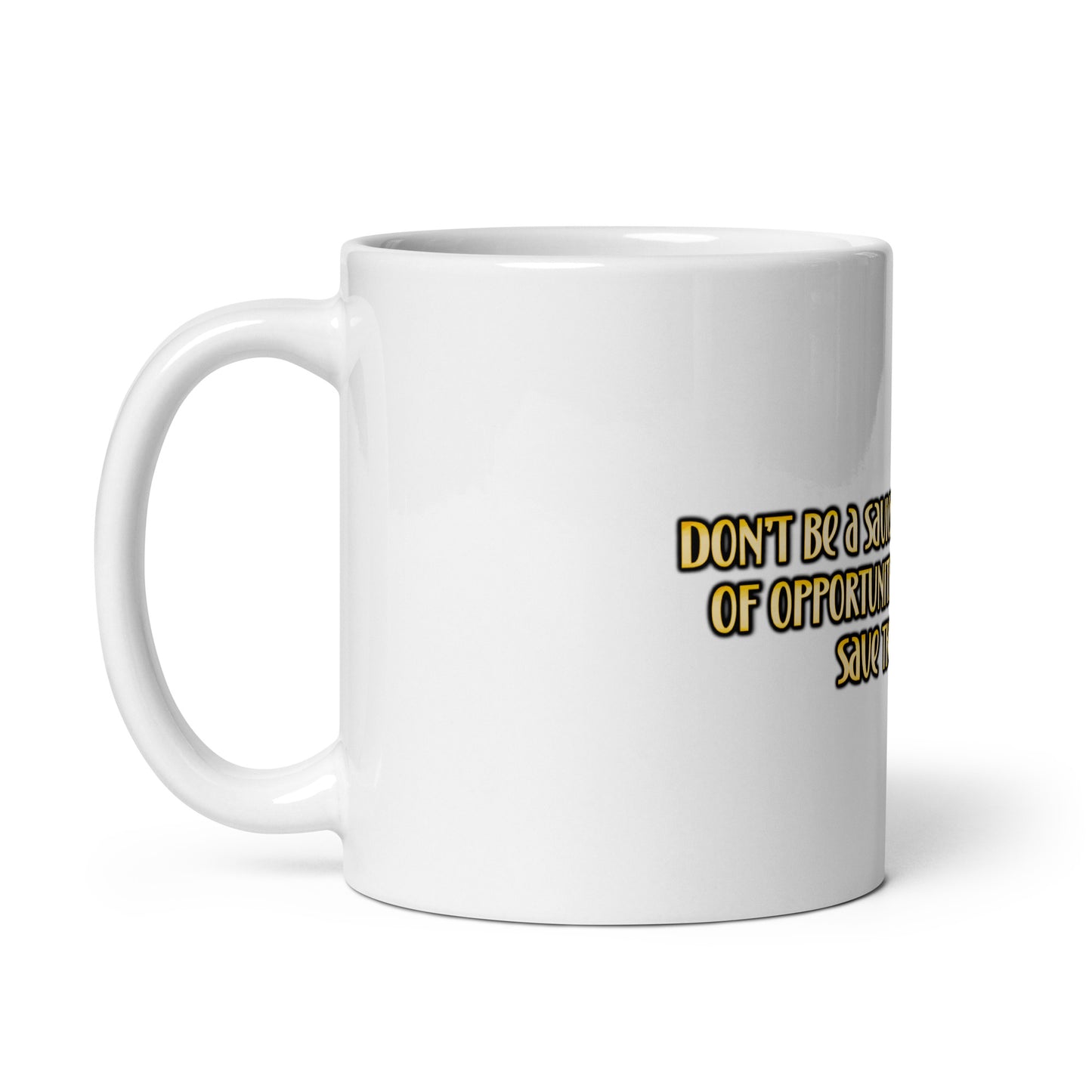 Be A Facilitator White Glossy Mug