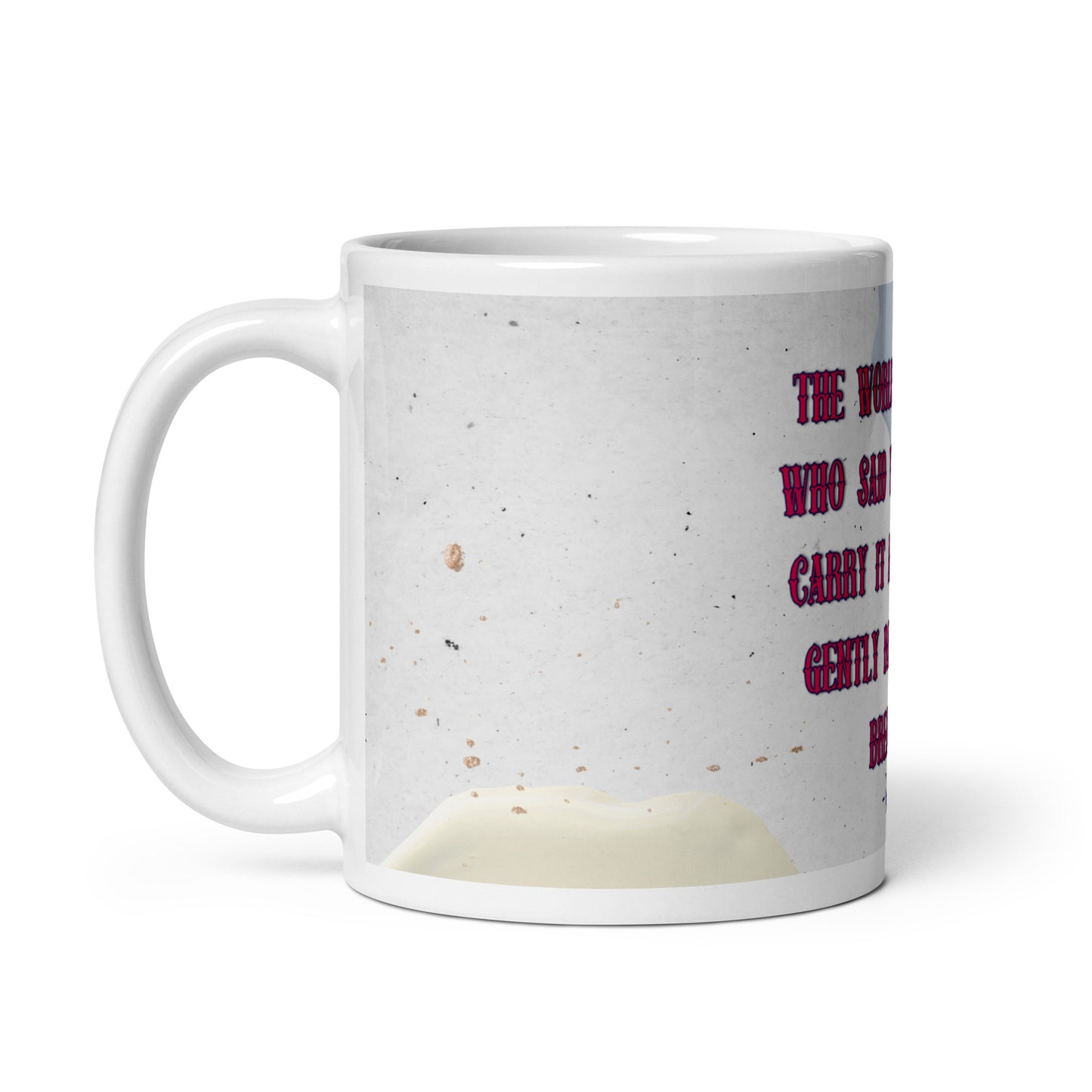 Nika's Prose (2) White Glossy Mug