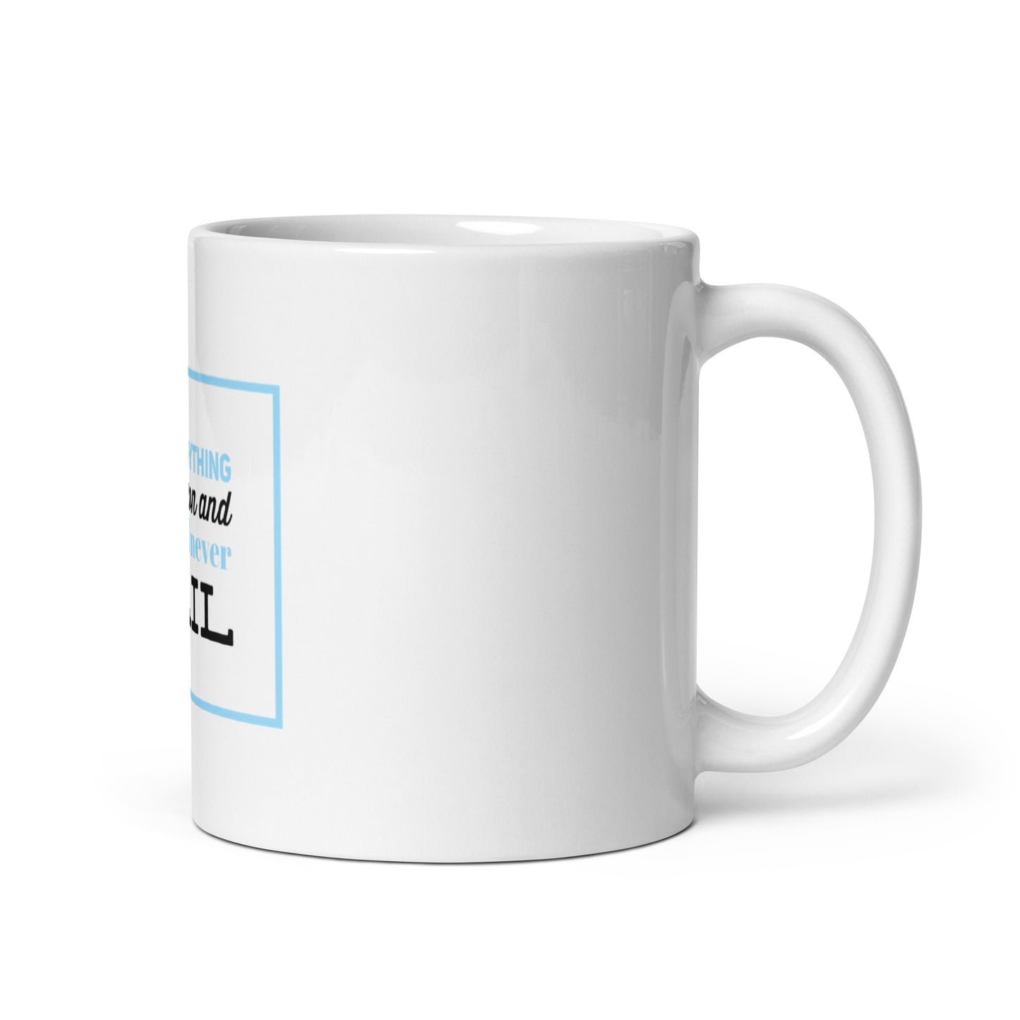 A Lesson #2 White Glossy Mug