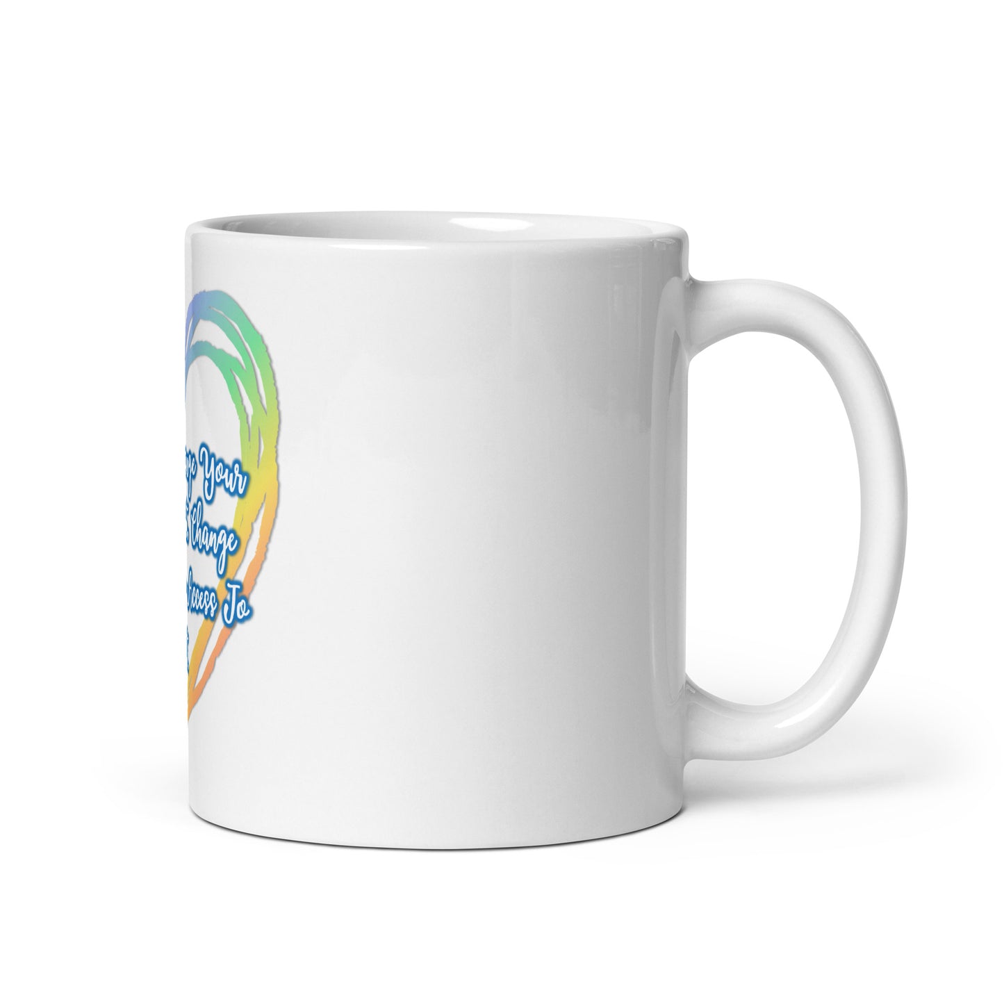 Change The Access #2 White Glossy Mug