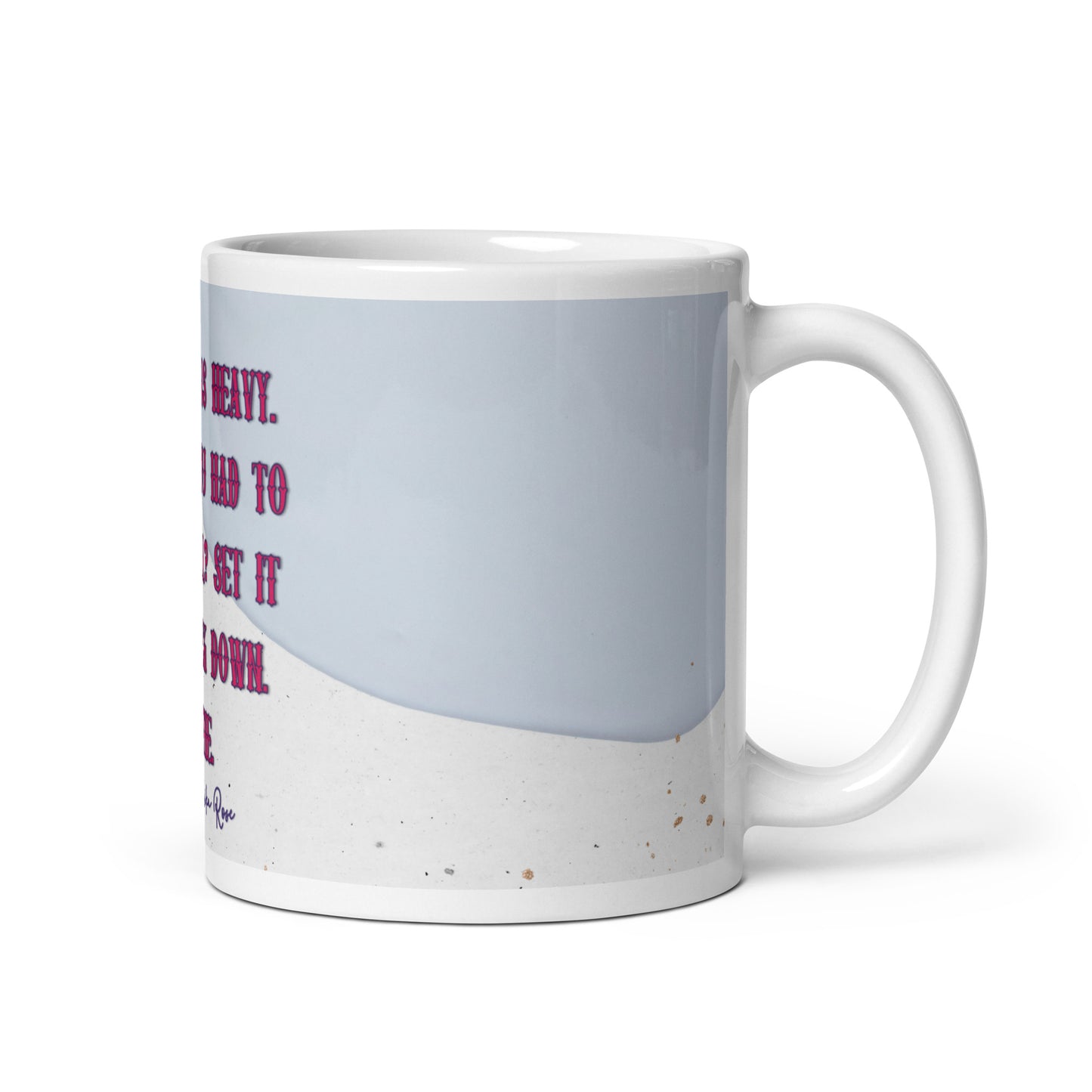 Nika's Prose (2) White Glossy Mug
