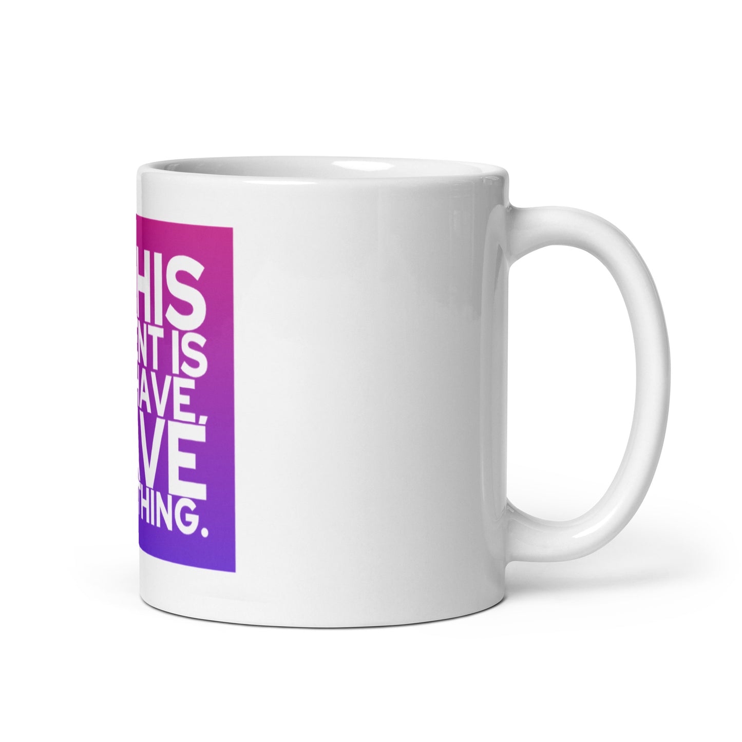 This Moment #3 White Glossy Mug