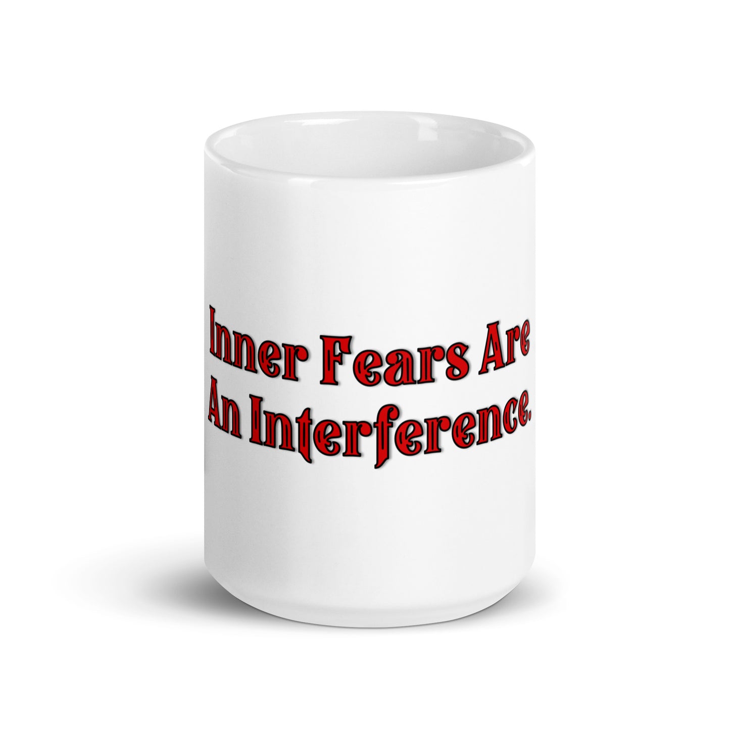 Inner Fears White Glossy Mug