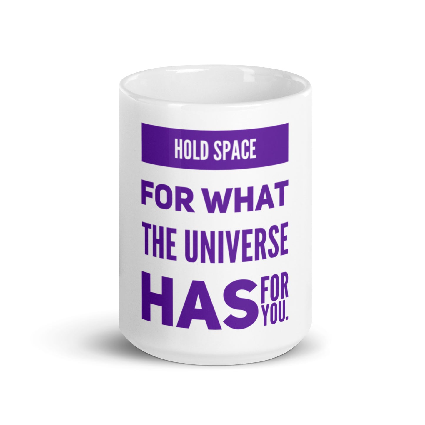 Hold Space #2 White Glossy Mug
