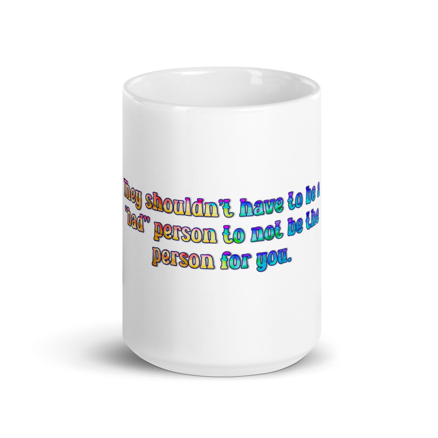 Not For You White Glossy Mug