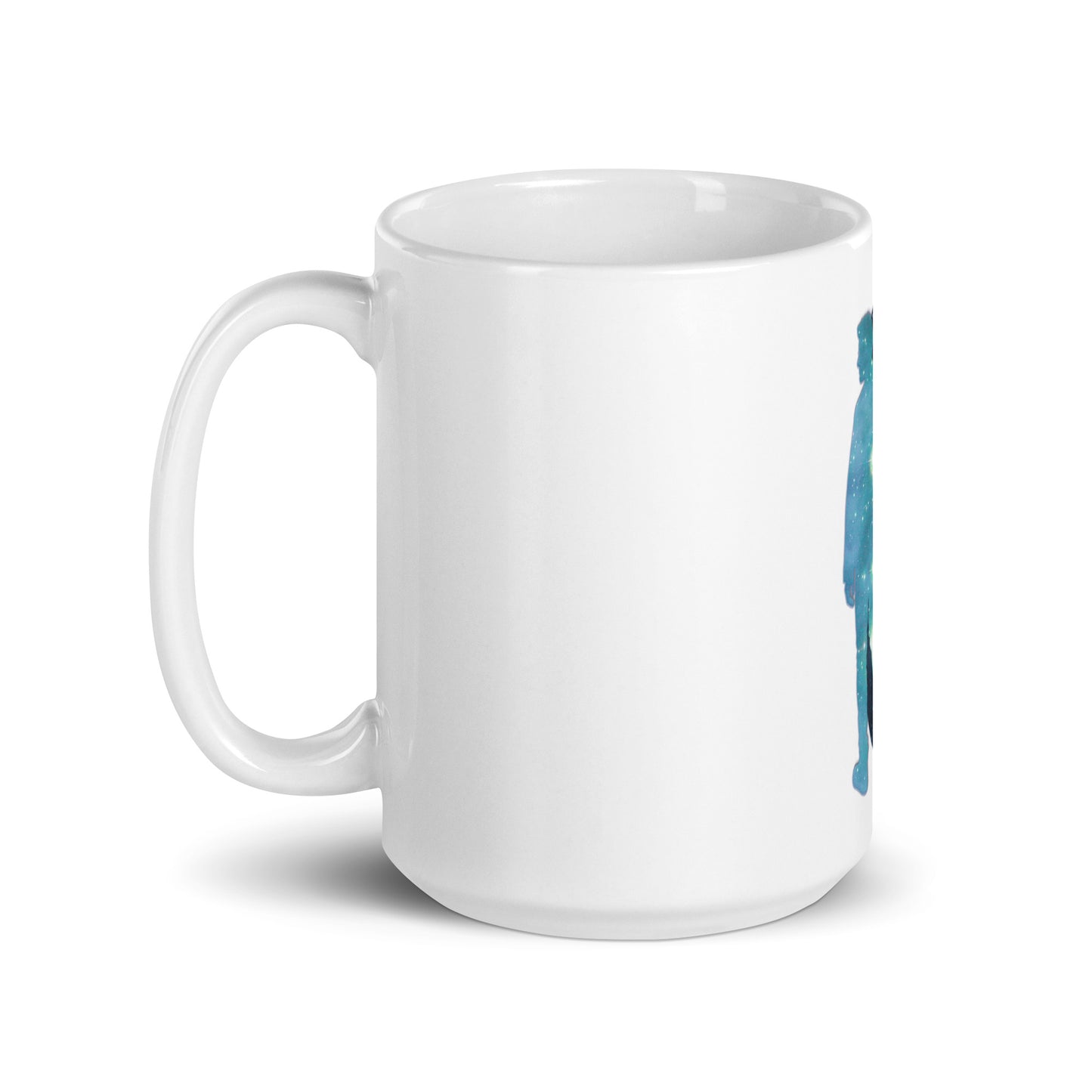 Level Up White Glossy Mug
