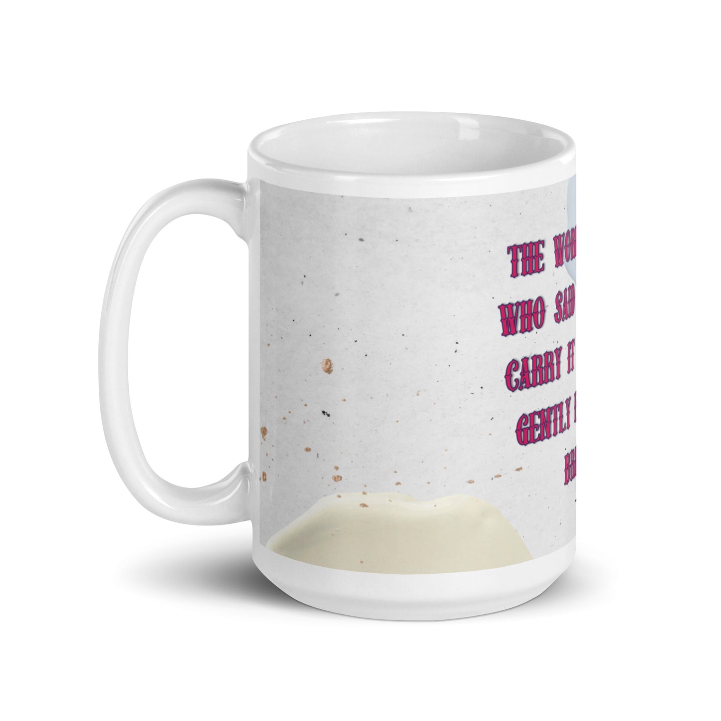 Nika's Prose (2) White Glossy Mug