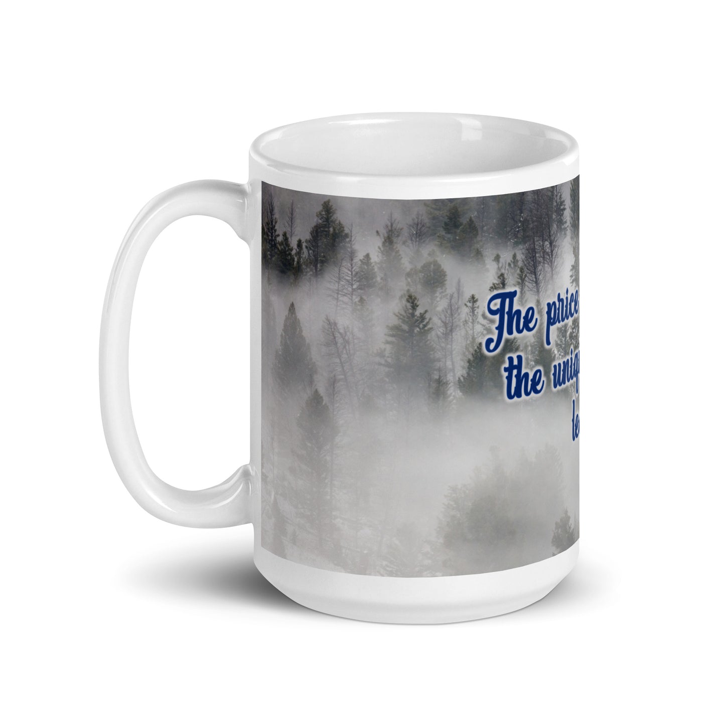Price of Quality (2) White Glossy Mug