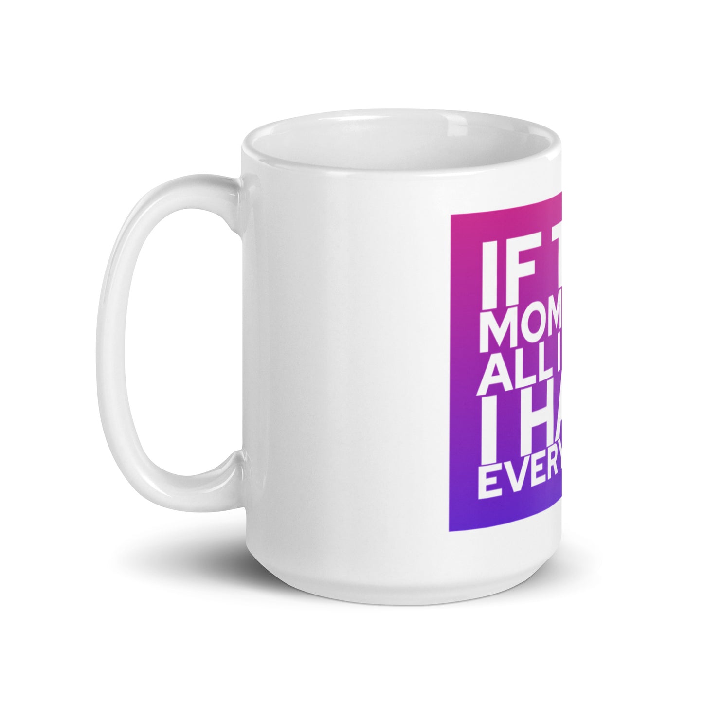 This Moment #3 White Glossy Mug