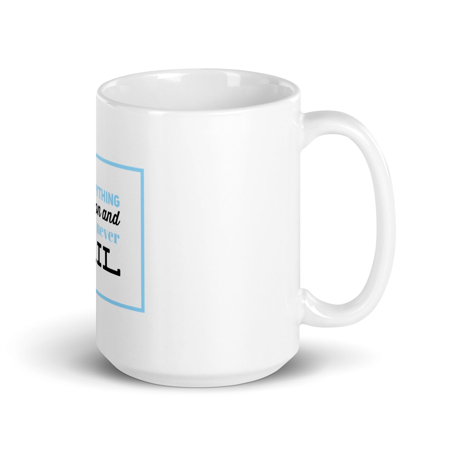 A Lesson #2 White Glossy Mug
