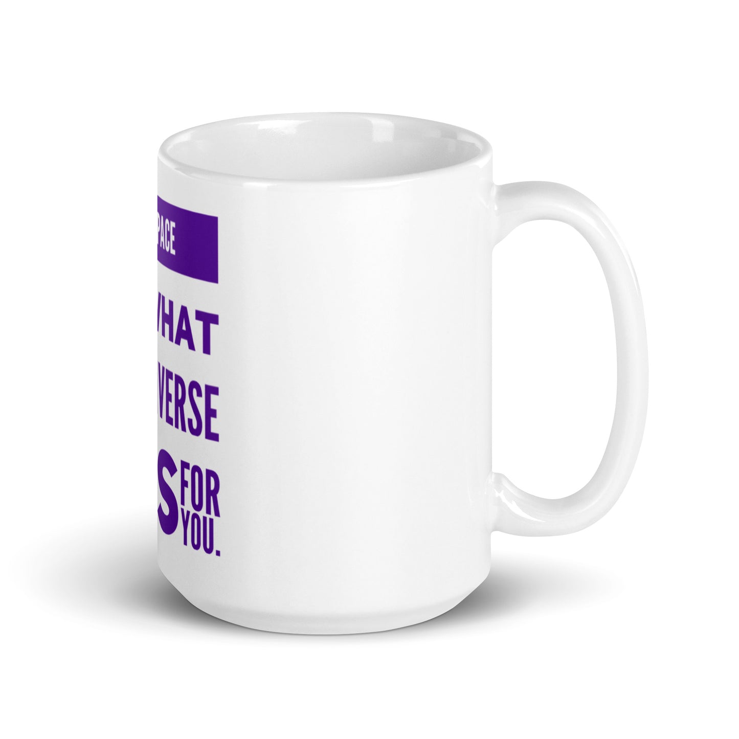 Hold Space #2 White Glossy Mug