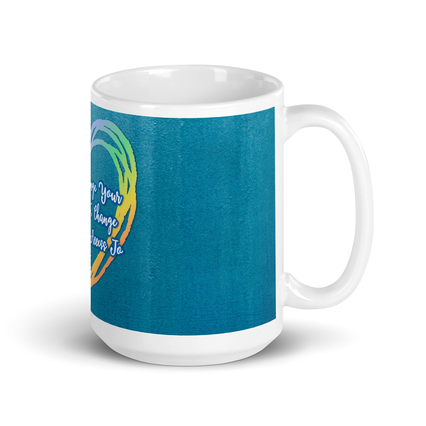 Change The Access #2 (2) White Glossy Mug