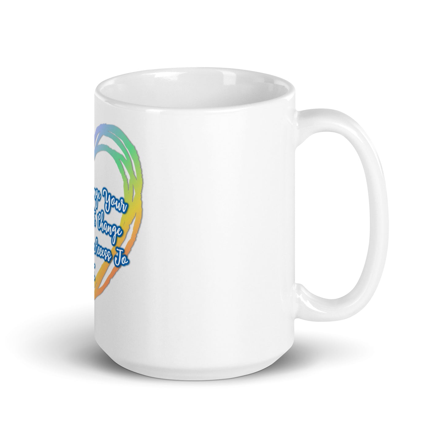 Change The Access #2 White Glossy Mug