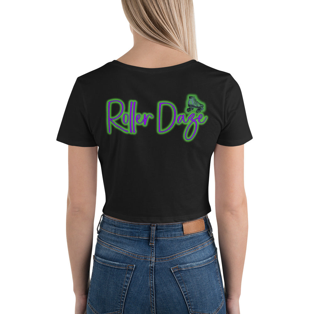 Roller Daze Women’s Crop Tee