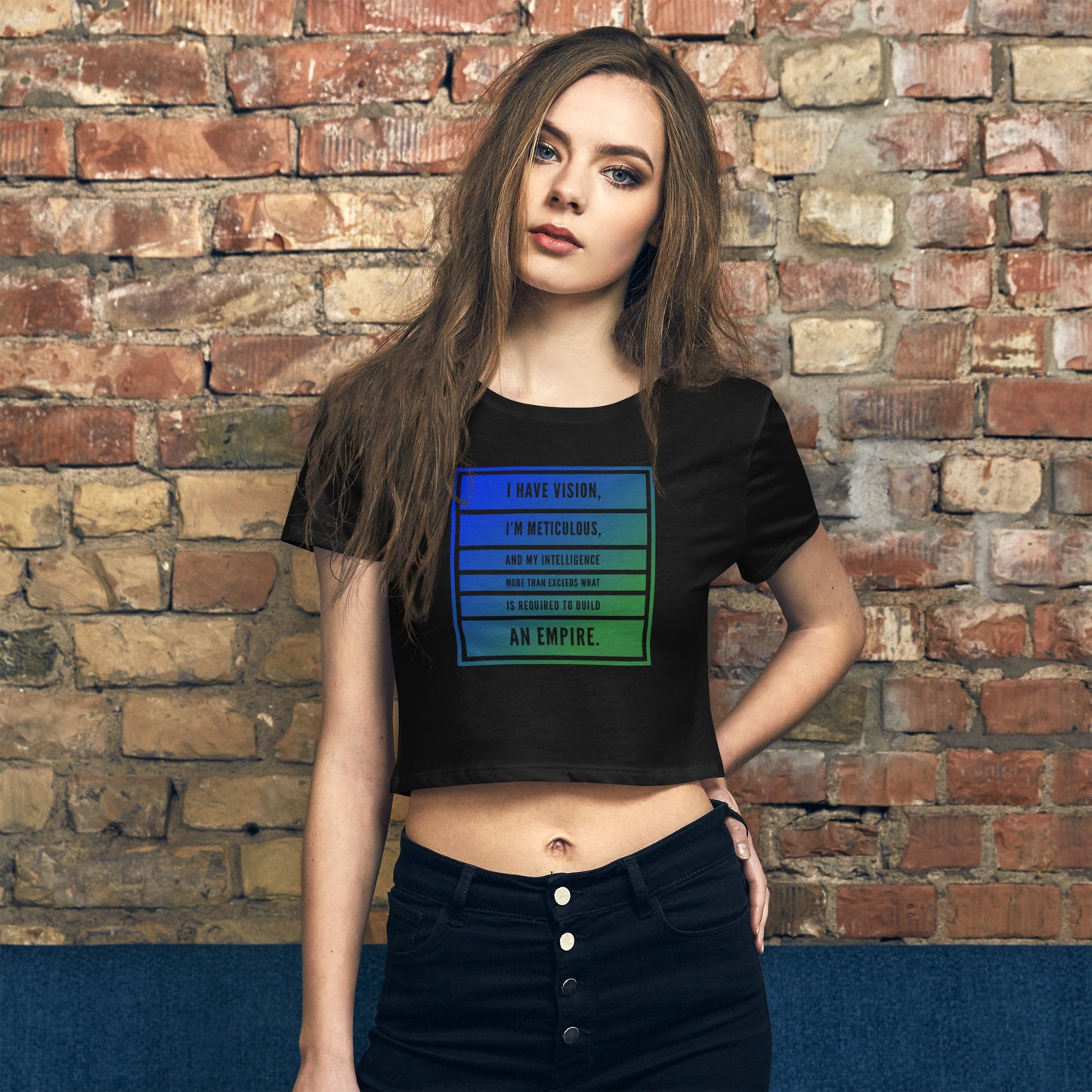 An Empire #1 Women’s Crop Tee