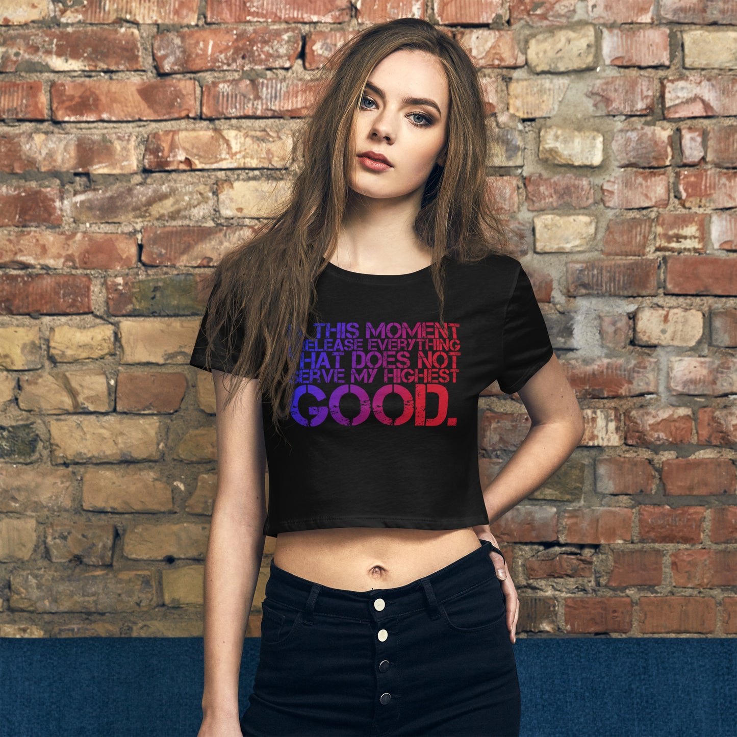 Release Everything Women’s Crop Tee