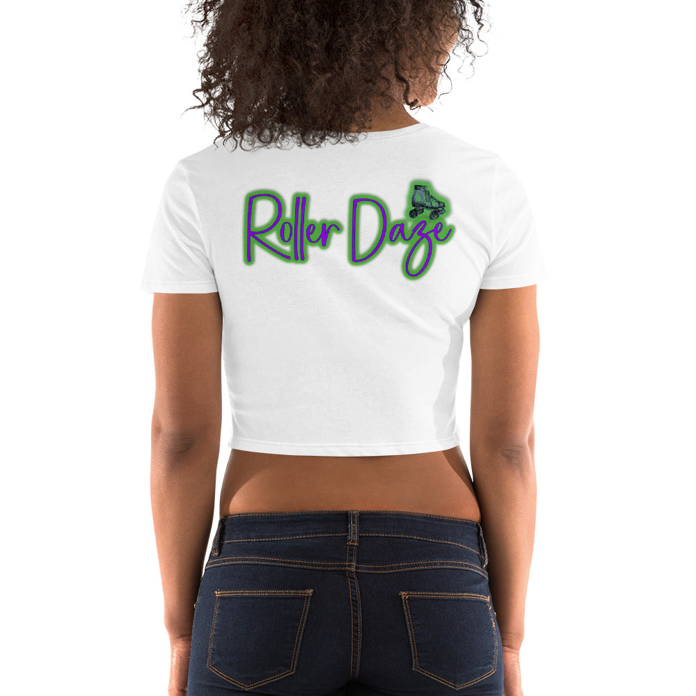 Roller Daze Women’s Crop Tee