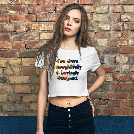 Your Design Women’s Crop Tee