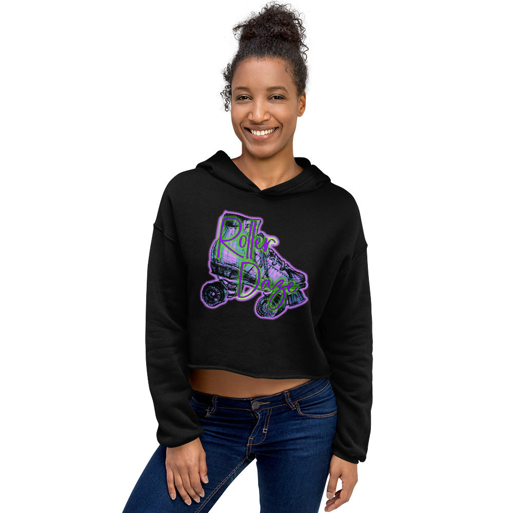 Roller Daze Crop Hoodie