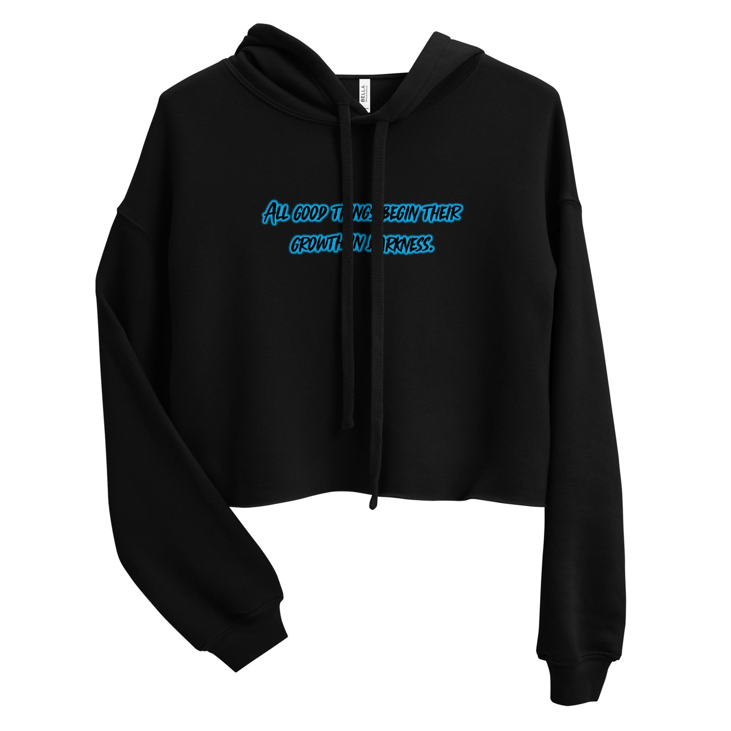 In Darkness Crop Hoodie