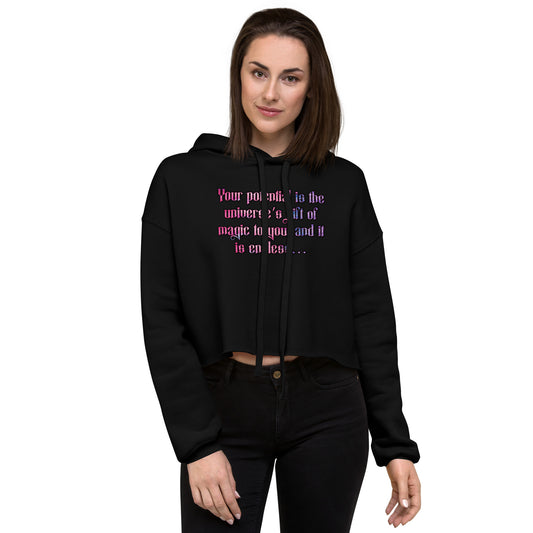 Gift Of Magic #1 Crop Hoodie