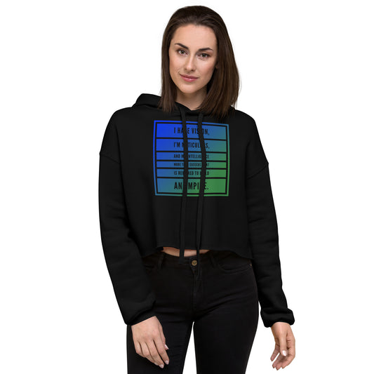 An Empire #1 Crop Hoodie