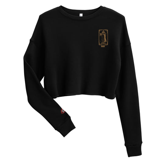 Hermit (Gold) Crop Sweatshirt