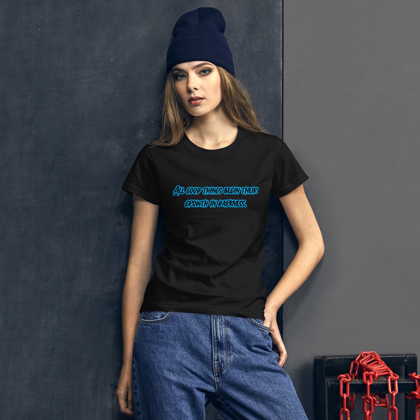 In Darkness Women's Fashion Fit Short Sleeve T-shirt