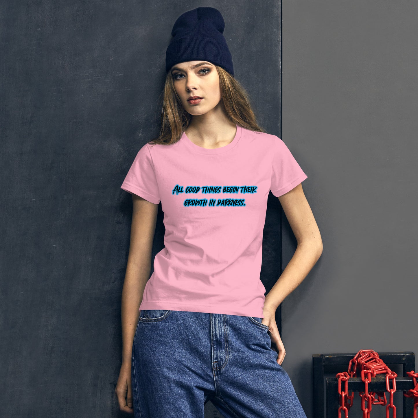 In Darkness Women's Fashion Fit Short Sleeve T-shirt