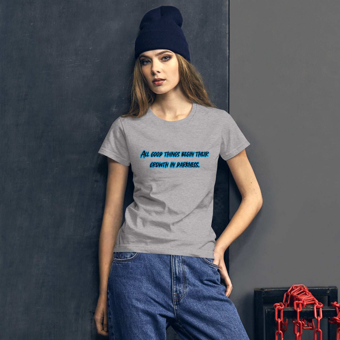 In Darkness Women's Fashion Fit Short Sleeve T-shirt