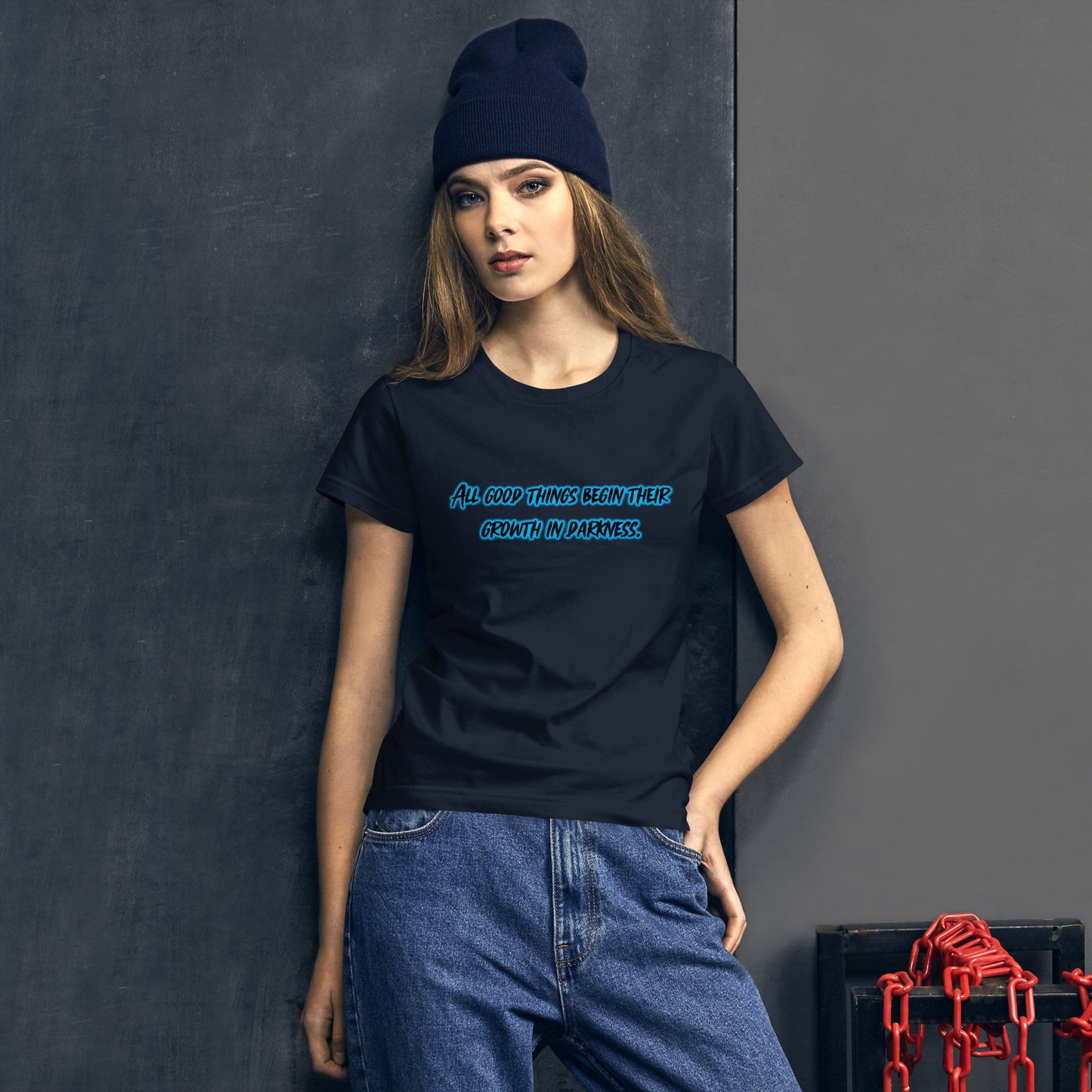 In Darkness Women's Fashion Fit Short Sleeve T-shirt