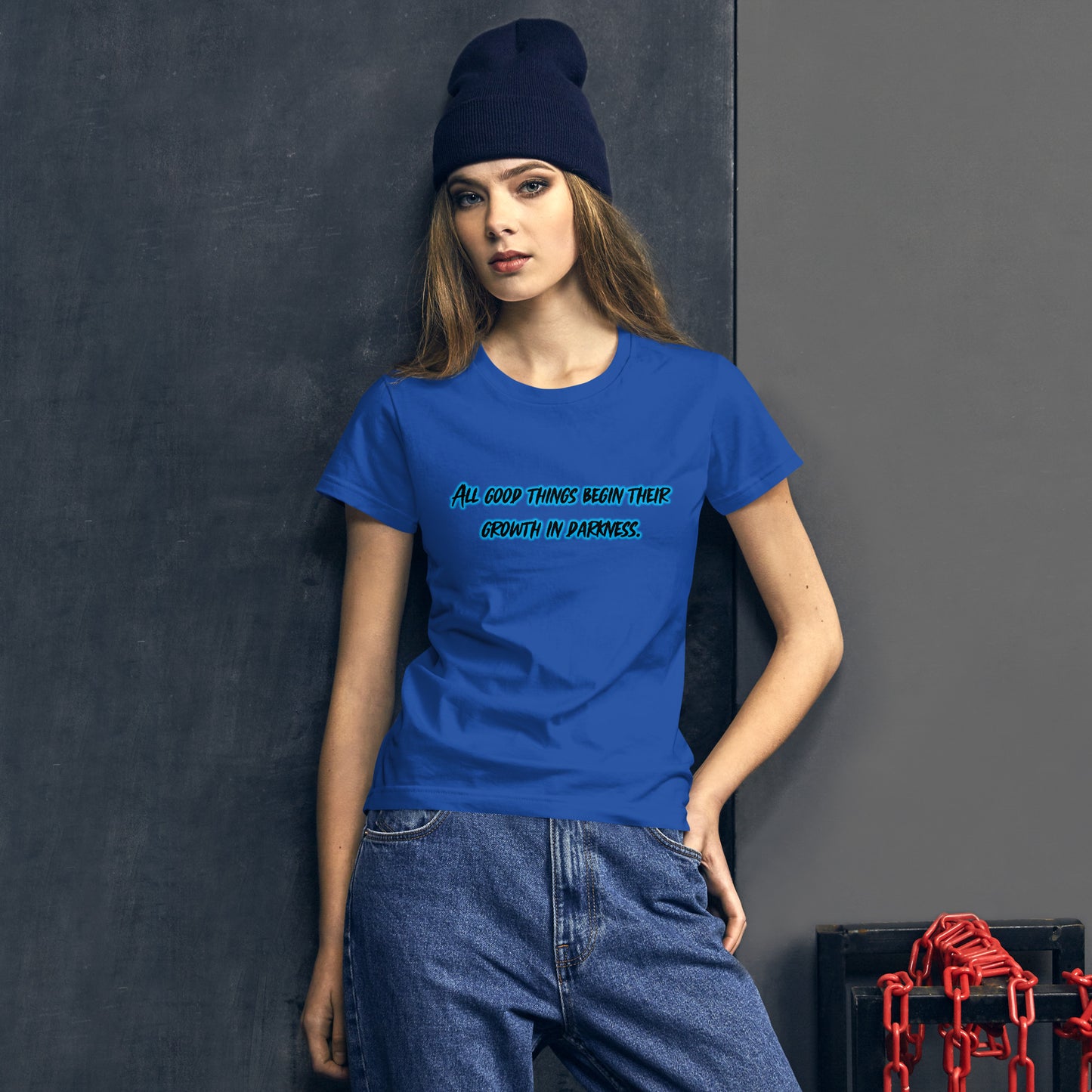 In Darkness Women's Fashion Fit Short Sleeve T-shirt