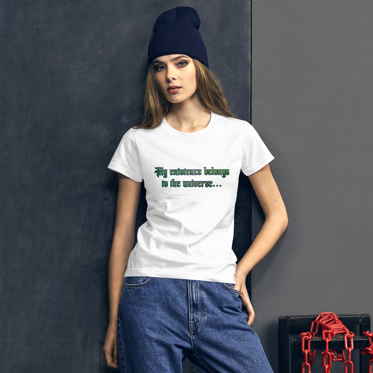 My Existence Women's Fashion Fit Short Sleeve T-shirt