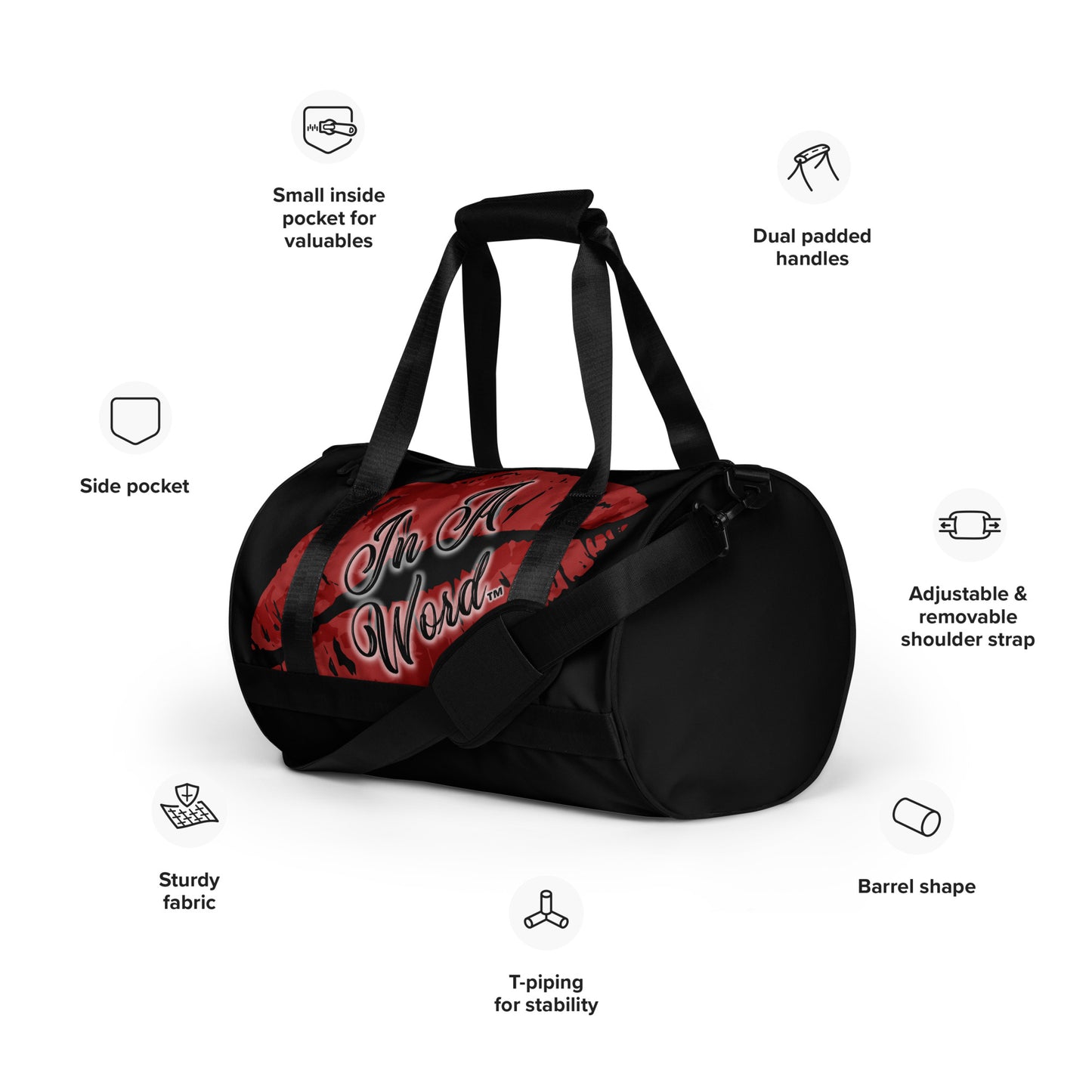 In A Word (Logo) Gym Bag