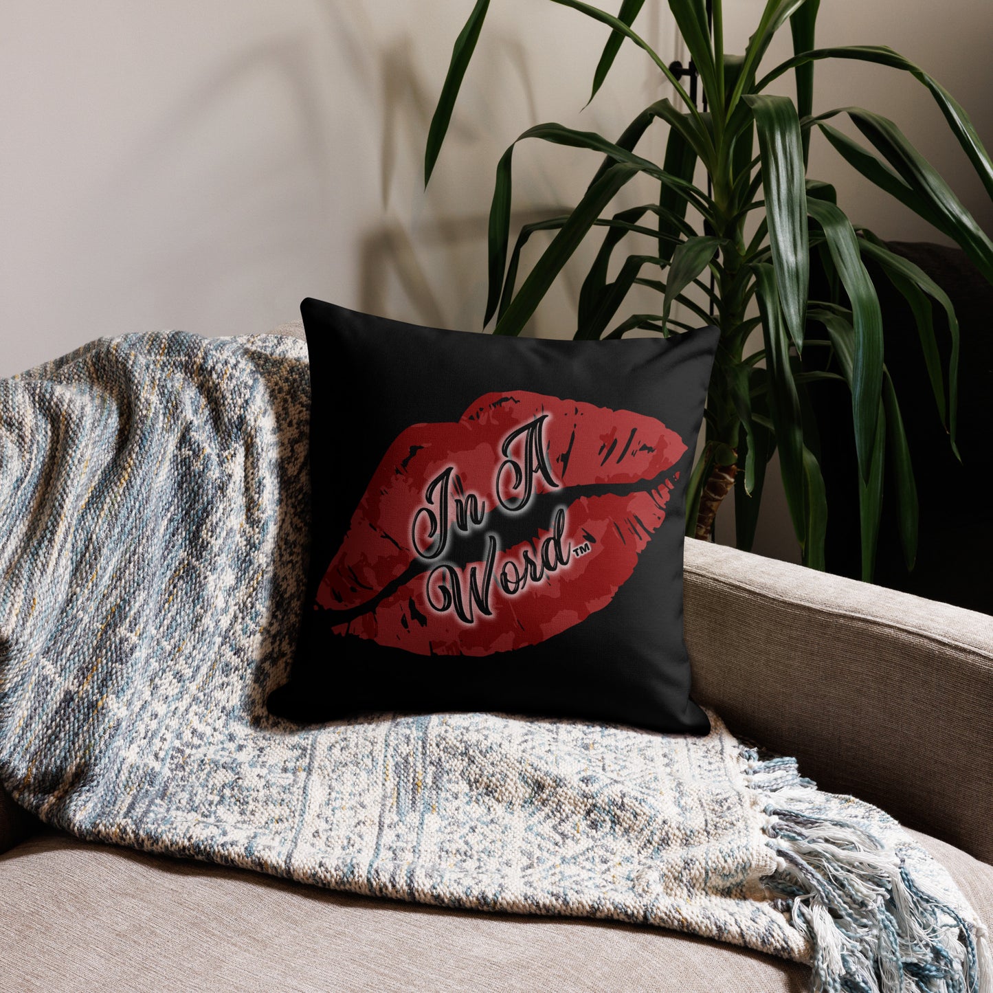 In A Word (Logo) Premium Pillow