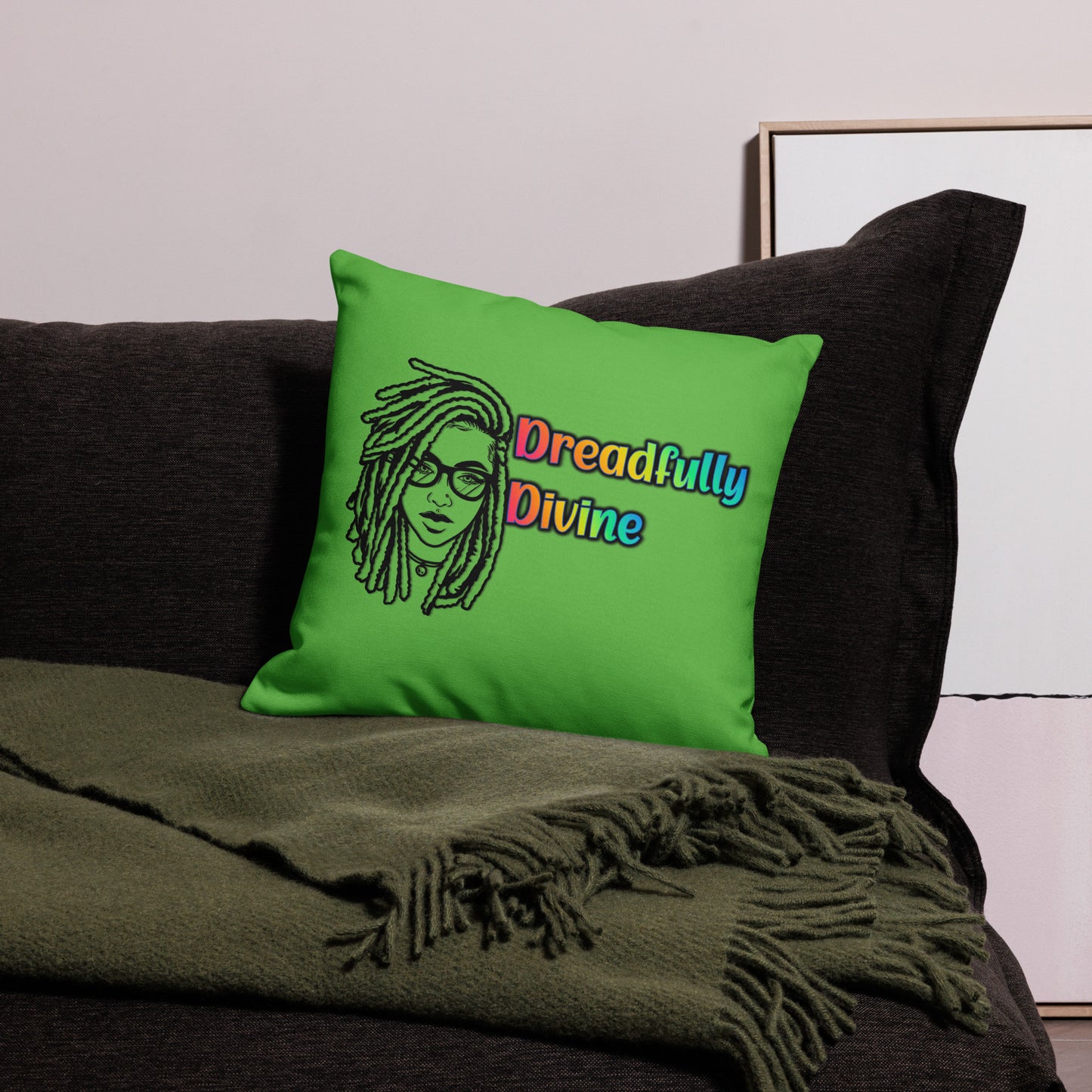 DD Woman (Multi-color) Premium Pillow