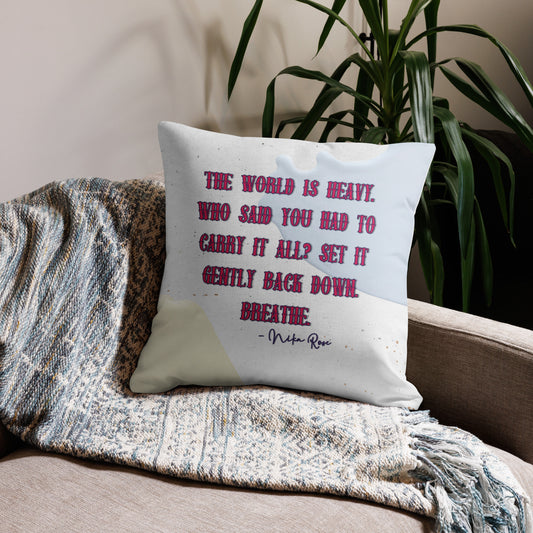 Nika's Prose Premium Pillow