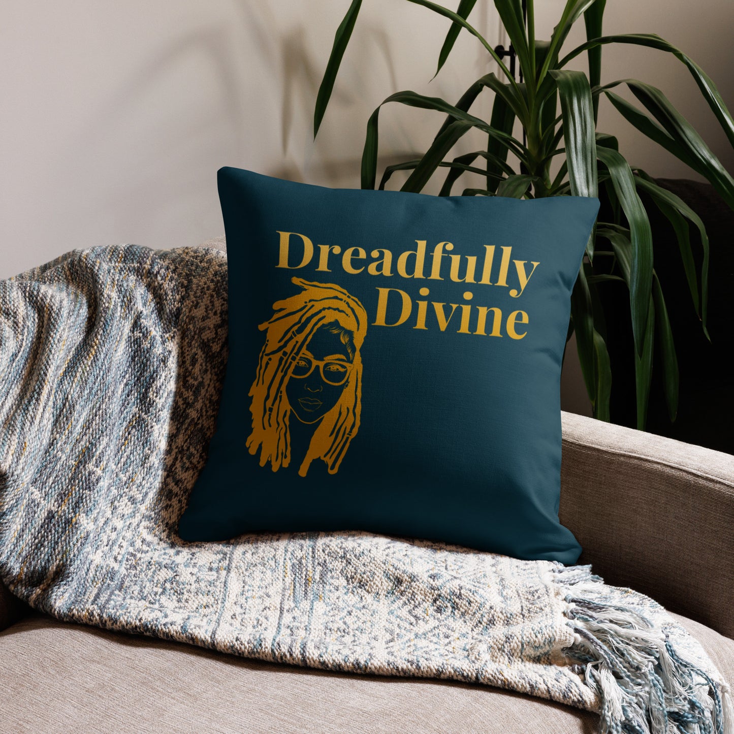 DD Woman (Gold) Premium Pillow