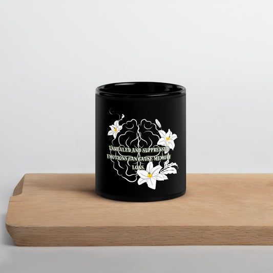 Memory Black Glossy Mug