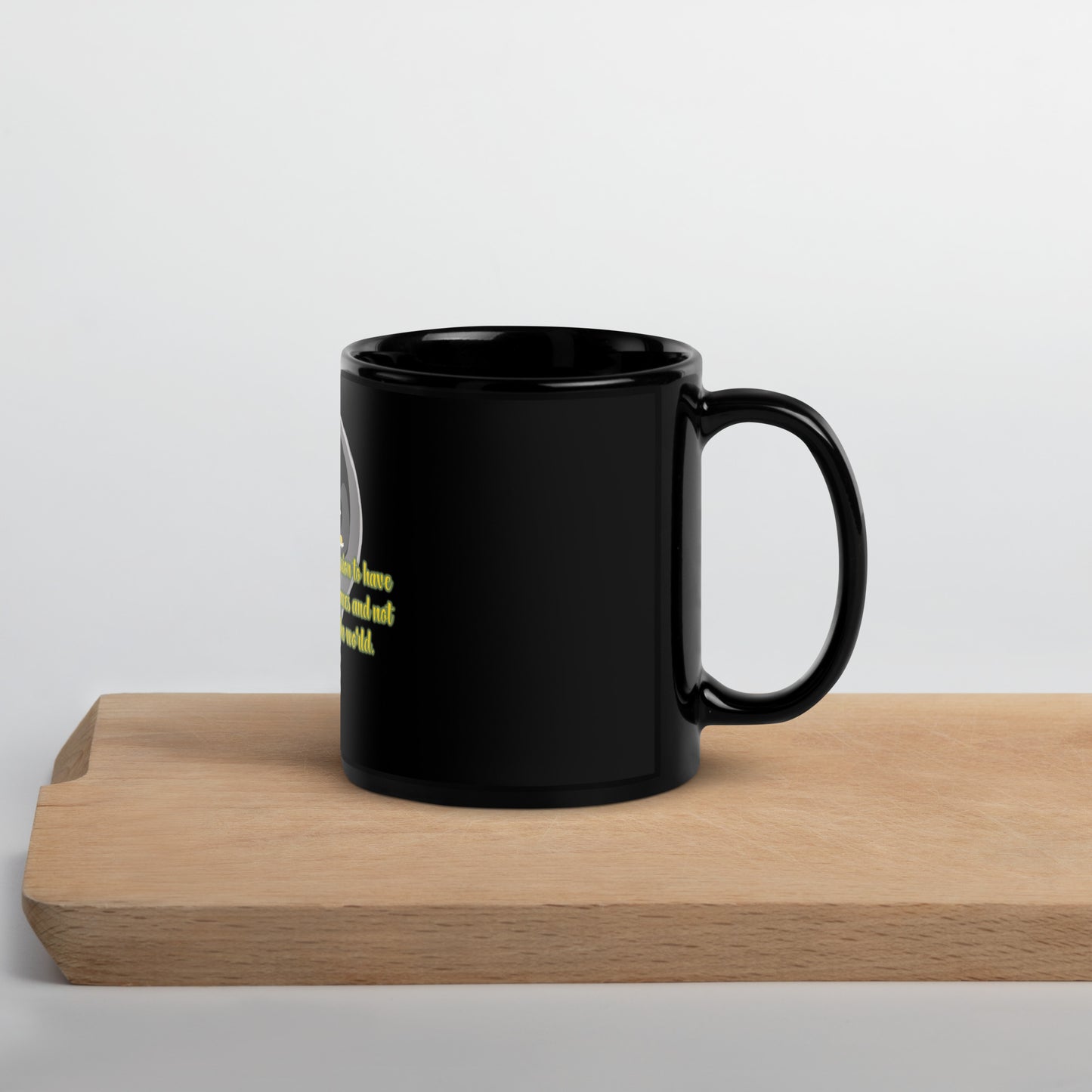 Lightbulb #1 Black Glossy Mug