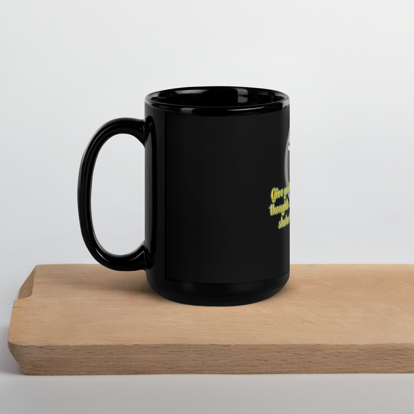 Lightbulb #1 Black Glossy Mug