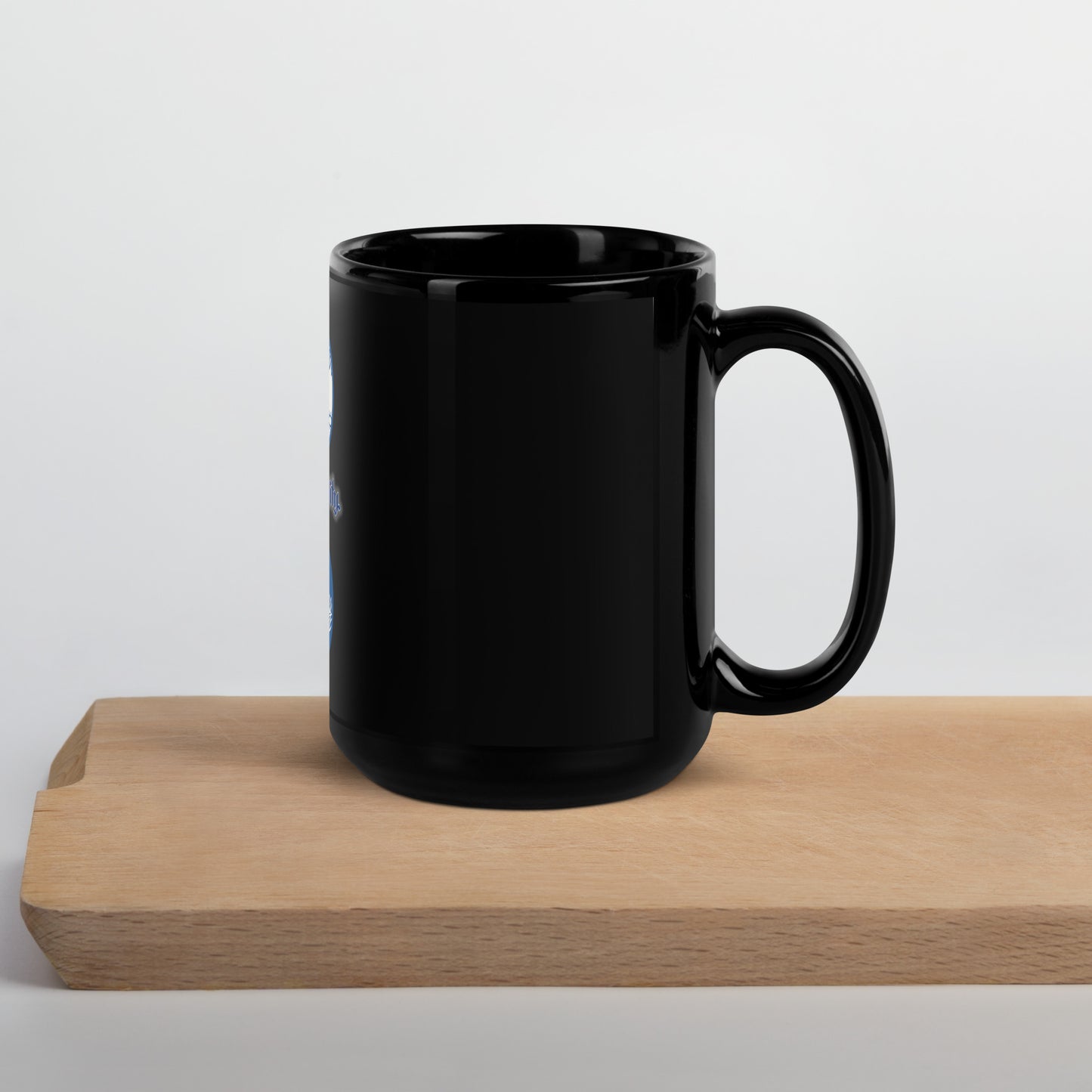 The Only You Black Glossy Mug