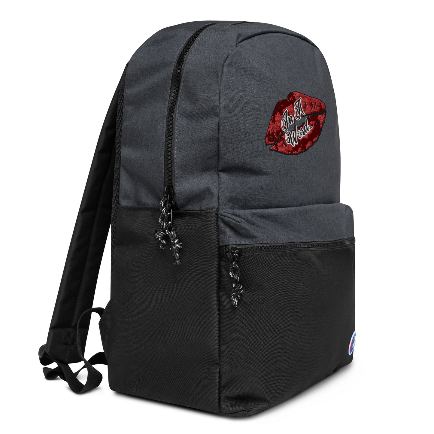 In A Word (Logo) Embroidered Champion Backpack