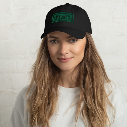 Blank Canvas (Green) Dad Hat