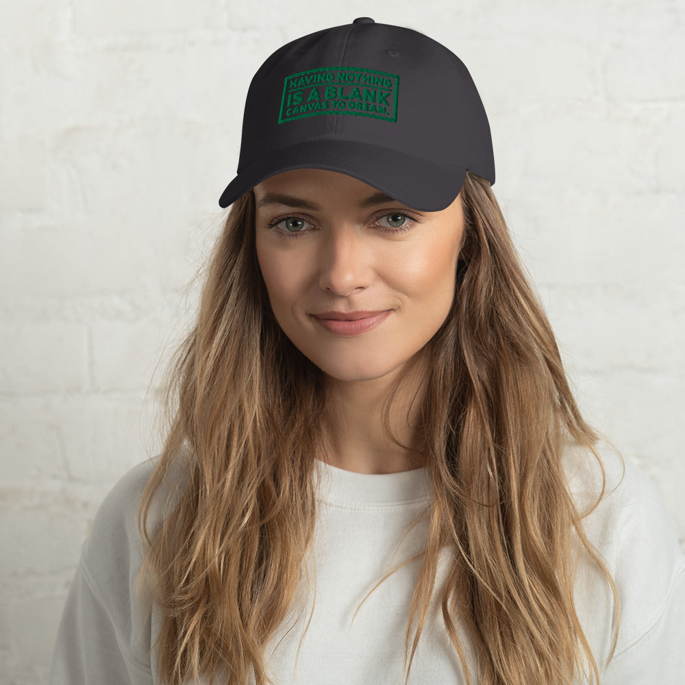 Blank Canvas (Green) Dad Hat