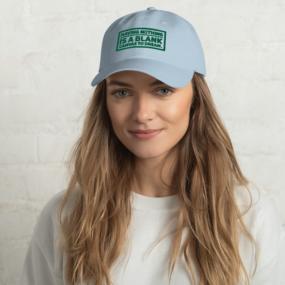 Blank Canvas (Green) Dad Hat