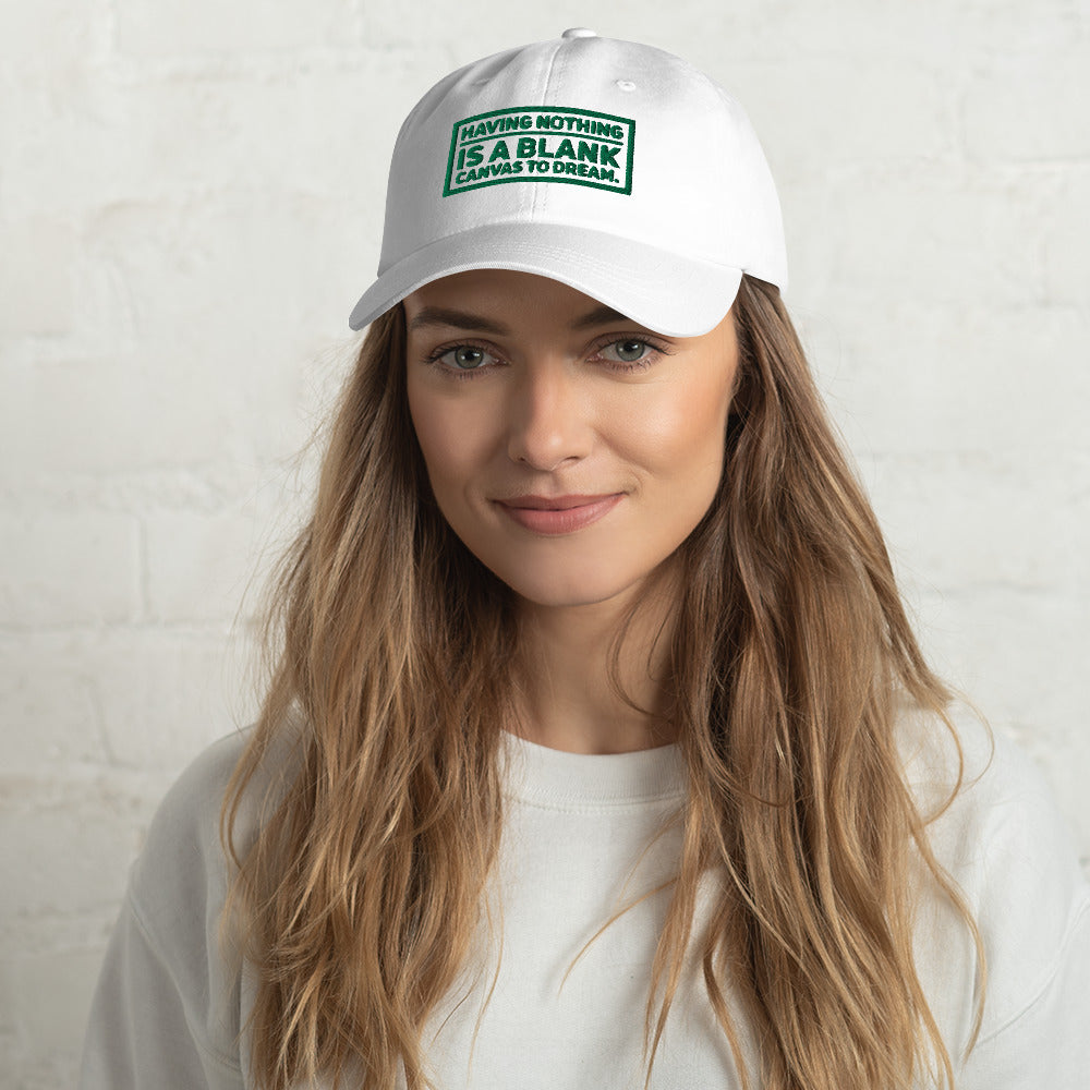 Blank Canvas (Green) Dad Hat