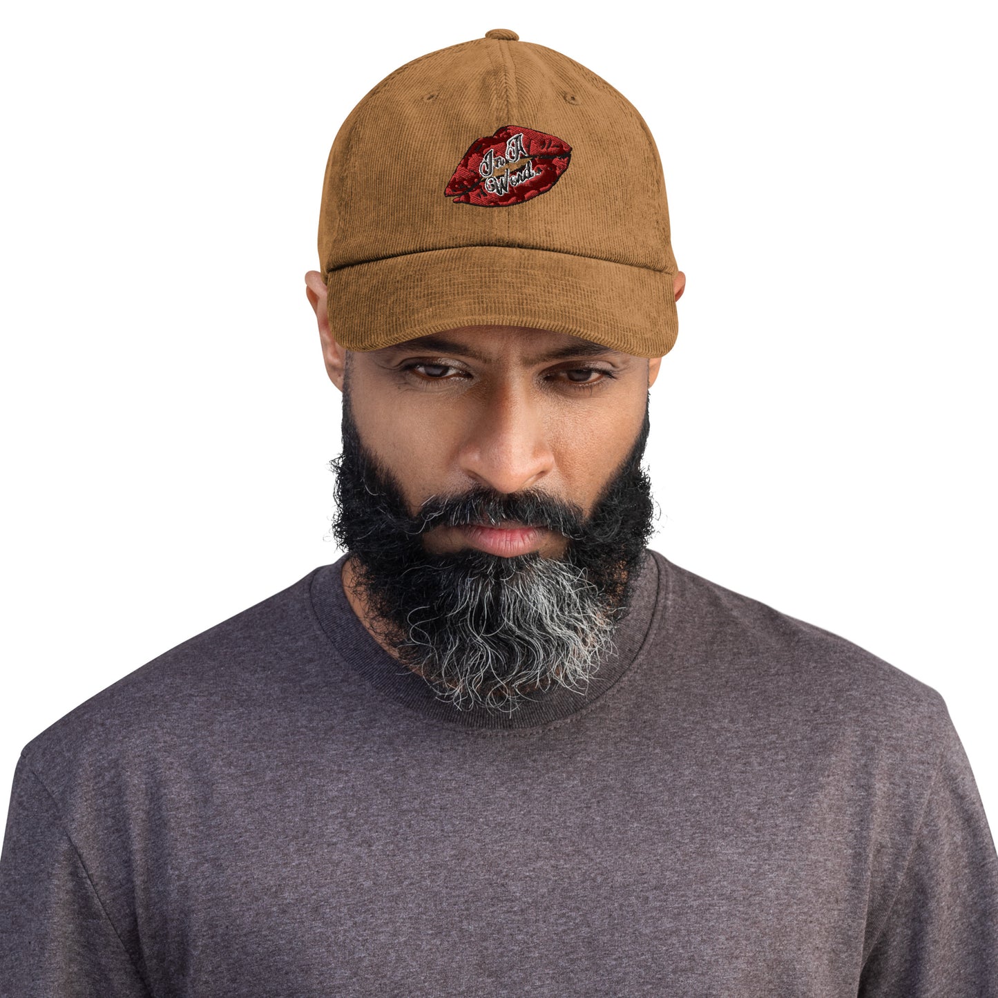 In A Word (Logo) Corduroy Hat