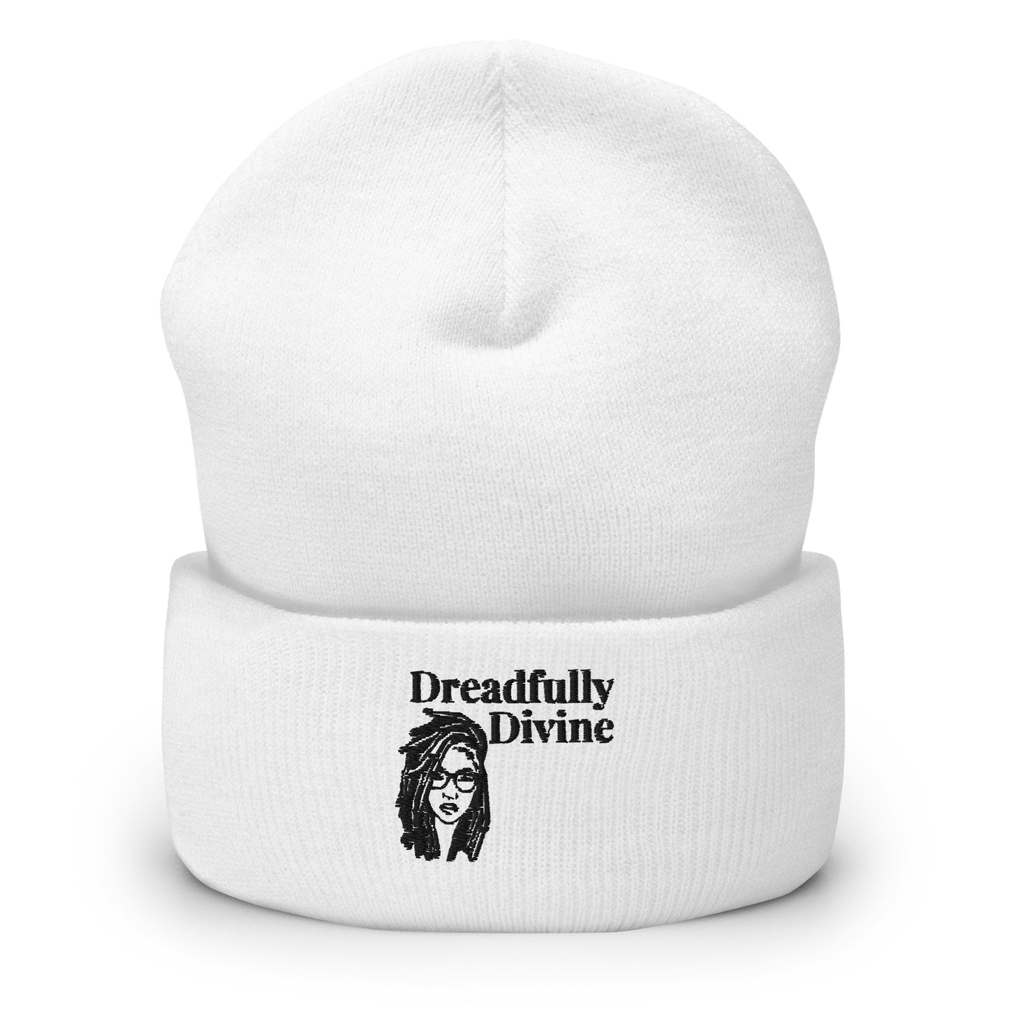 DD Woman (Black) Cuffed Beanie