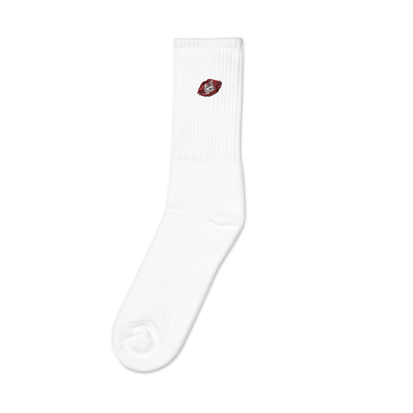 In A Word (Logo) Embroidered Socks